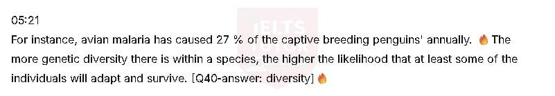 Penguins in Africa: Đề thi IELTS LISTENING (actual test)