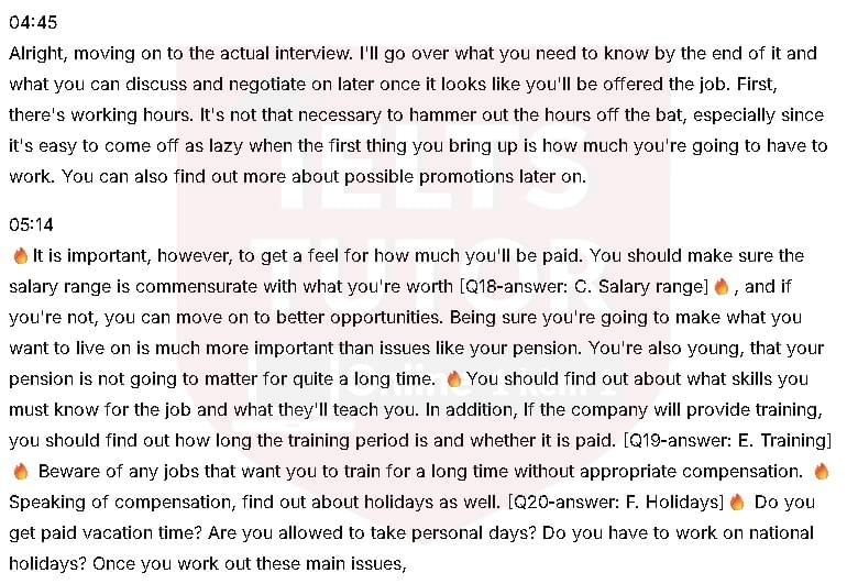 “CV and Interview Skills” Semina: Đề thi IELTS LISTENING