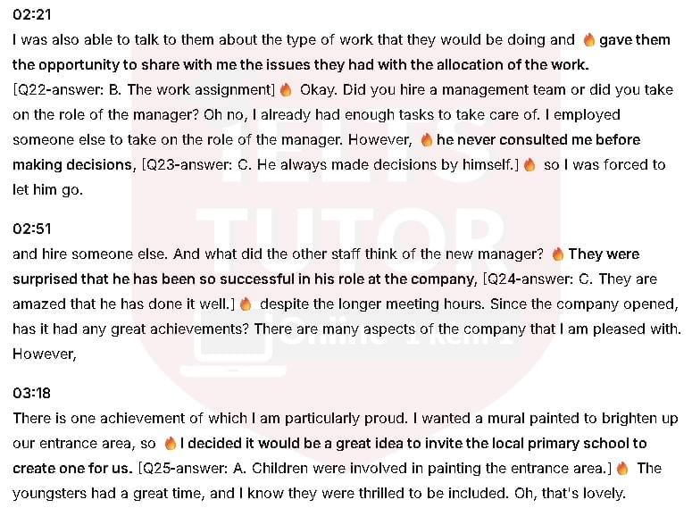 What was the most difficult problem when the company was founded?: Đề thi IELTS LISTENING (actual test)