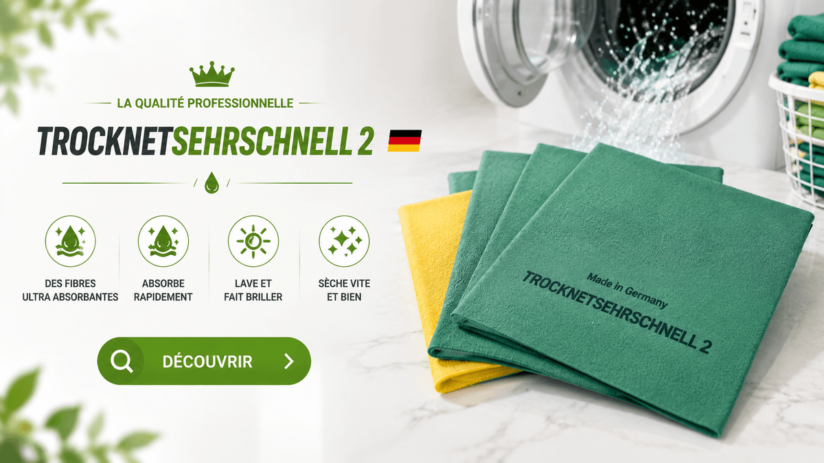 Trocknetsehrschnell 2 fibres ultra absorbantes