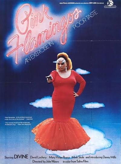 Affiche de PINK FLAMINGOS Affiche de PINK FLAMINGOS