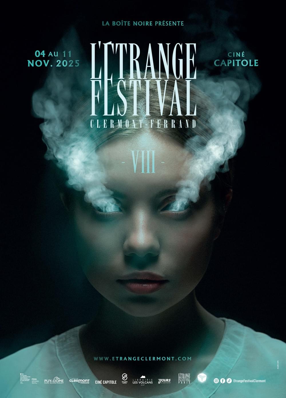 Affiche de L'Étrange Festival Clermont-Ferrand 2025