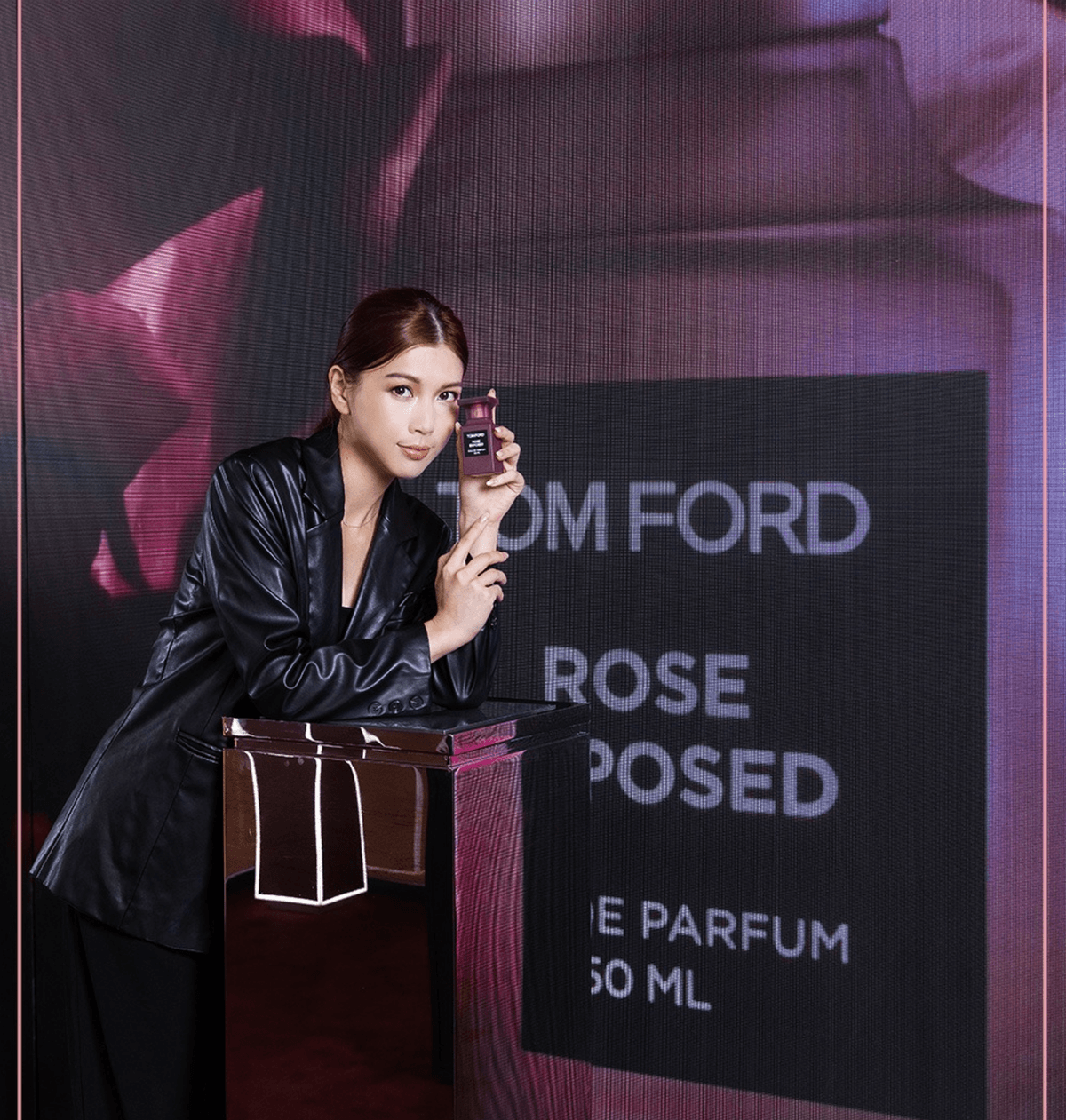 Tom Ford Rose Exposed Pop Up Store