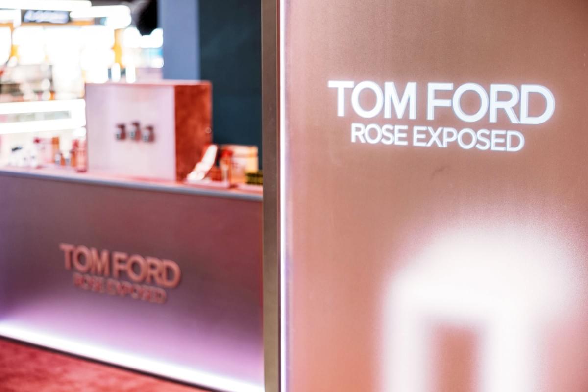 Tom Ford Rose Exposed Pop Up Store