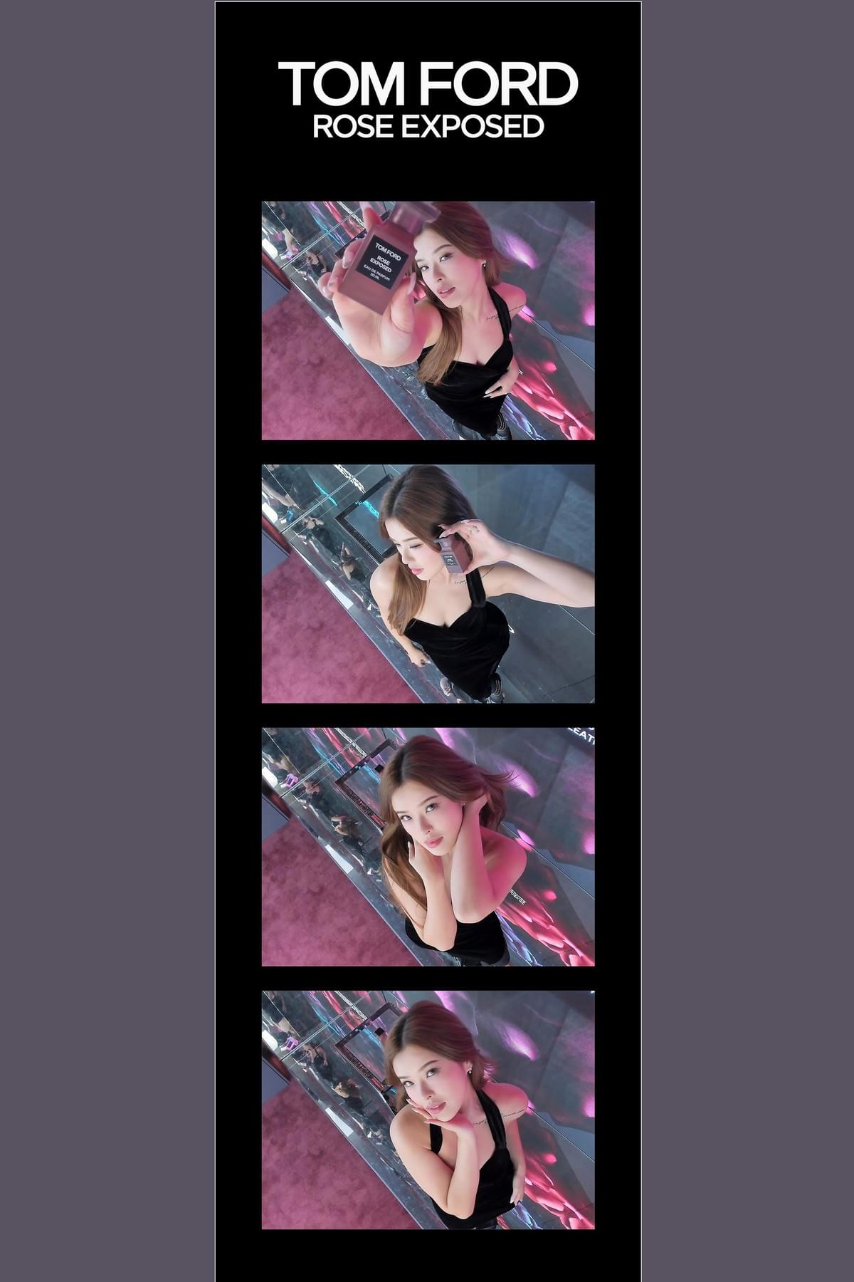 Tom Ford Rose Exposed Pop Up Store