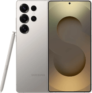 Samsung Galaxy S25 Ultra showcasing its sleek design and vibrant display.