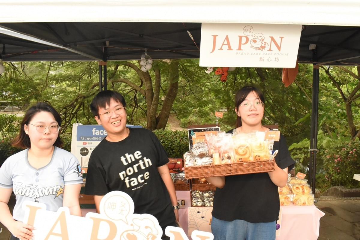 公廣系畢製團隊「暖暖堡」參與2025東寧萬聖節《萌鬼同樂趣》，協助業主推廣烘焙品牌