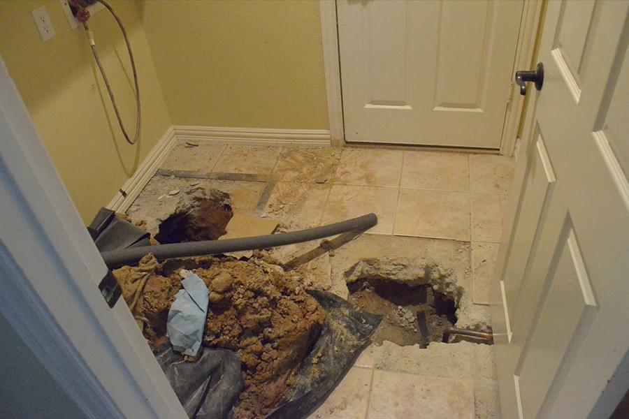6 Ways A Slab Leak Can Damage Your Home Slab Leak