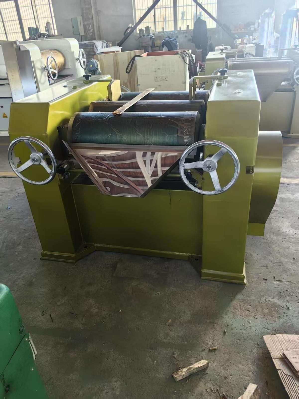 315 hard alloy three roller mill for lubricant grease grinding 