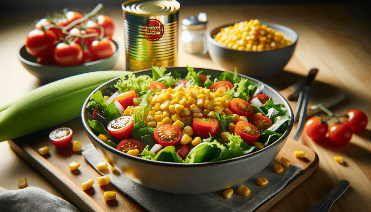 canned sweet corn kernel