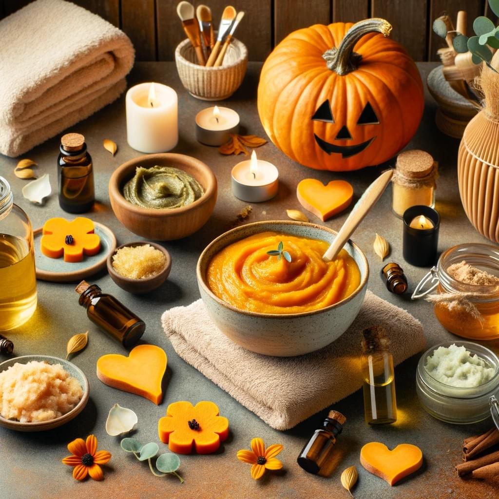 DIY pumpkin beauty and skincare products
