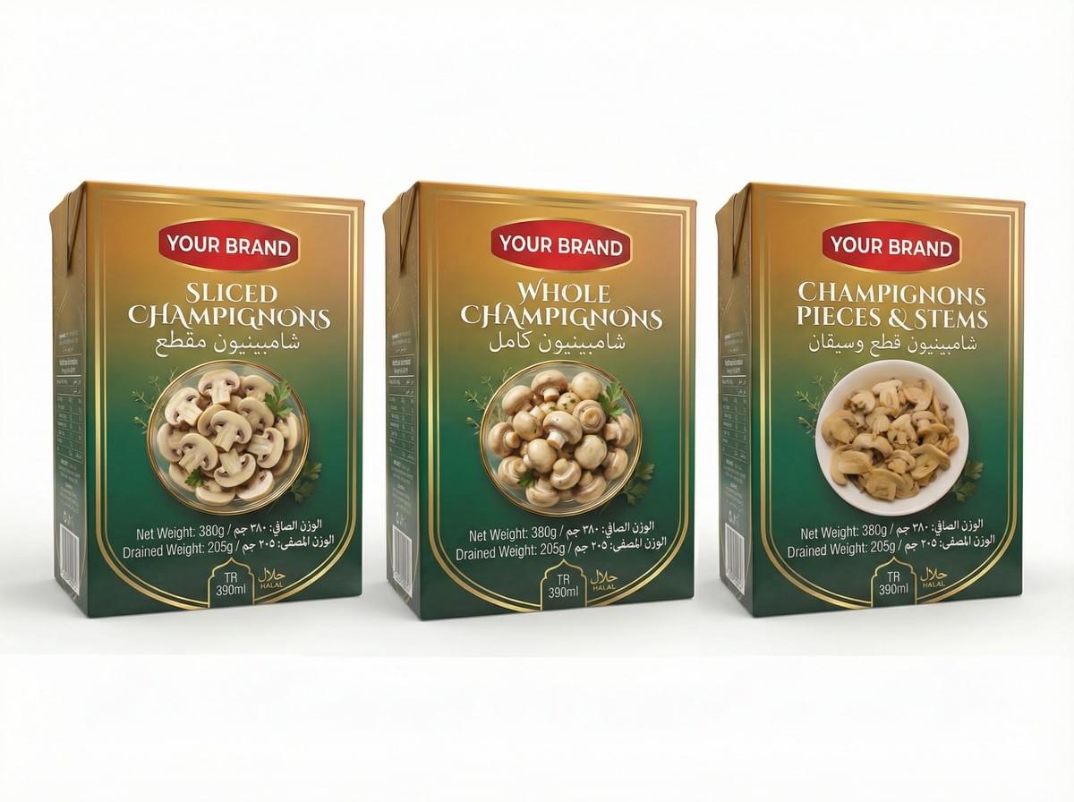 Champignons in Tetra Recart®