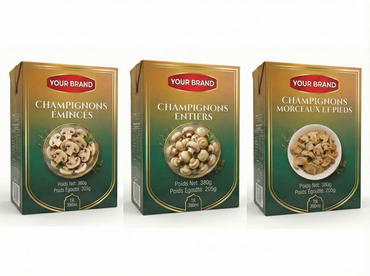 Champignons in Tetra Recart®