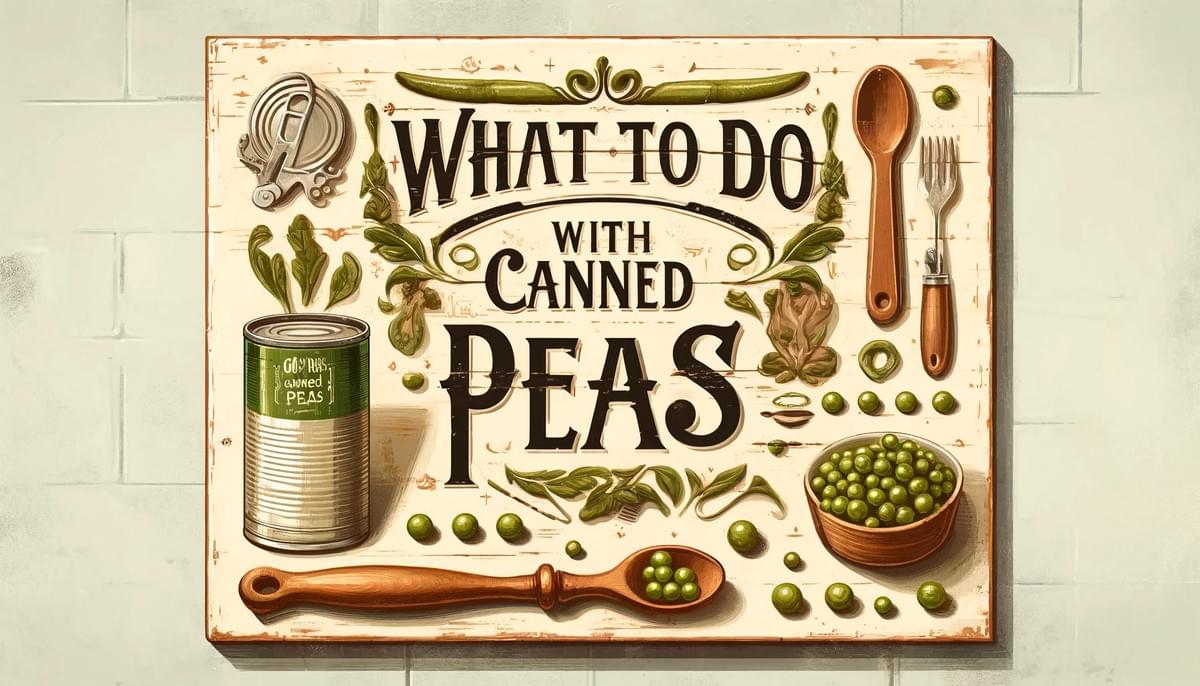 What to Do with Kingstar Canned Peas