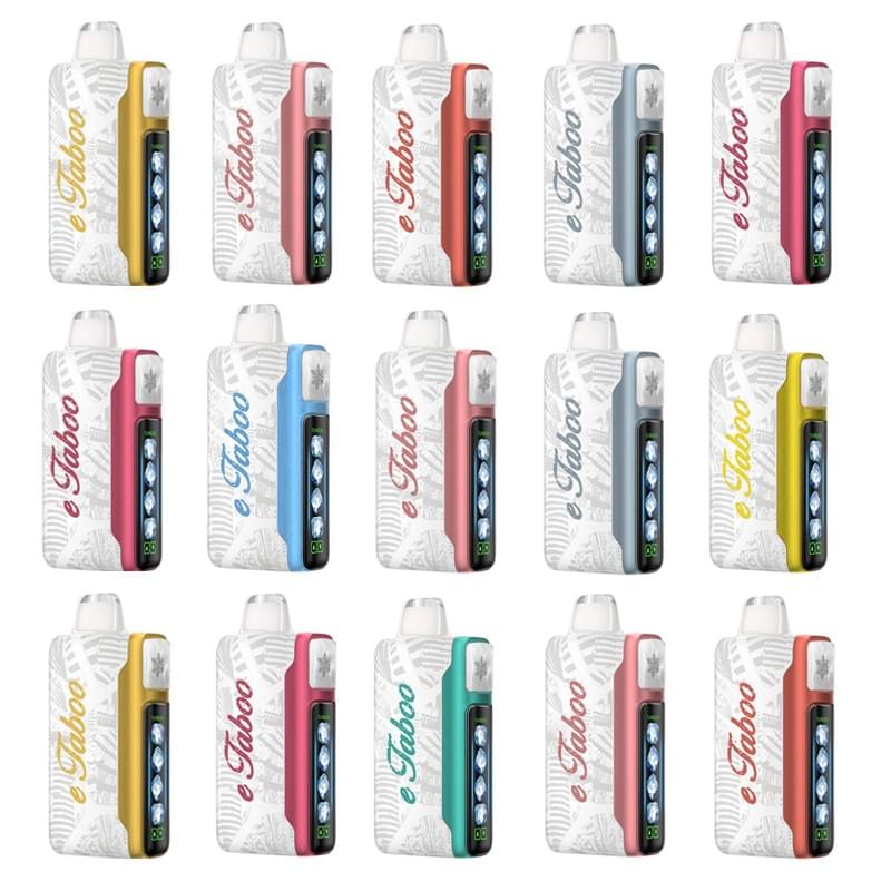 eTaboo disposable vapes, OEM/ODM is available. High quality.