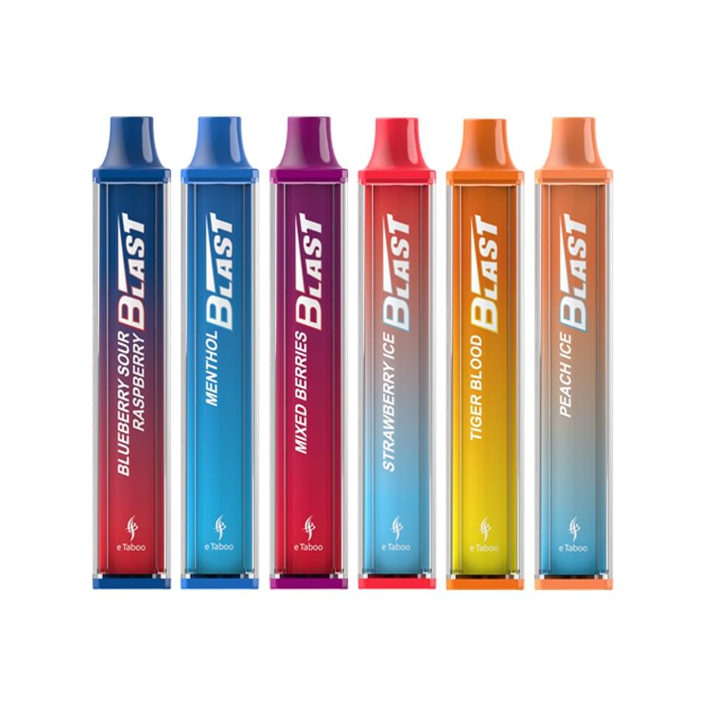 eTaboo blast disposable vapes, 2ml, 600 puffs. OEM/ODM is available. High quality.