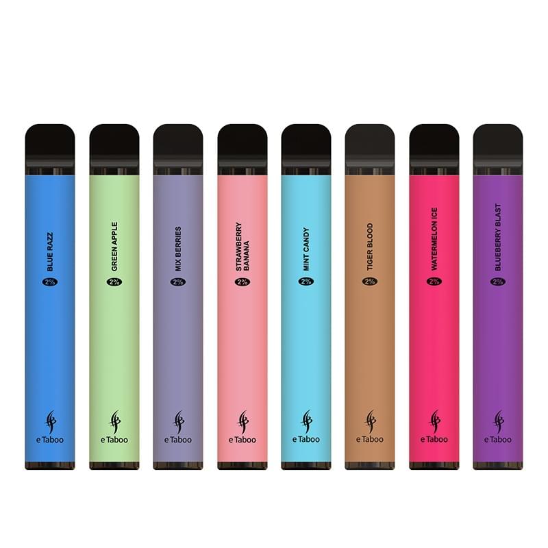 eTaboo disposable vapes, OEM/ODM is available. High quality.