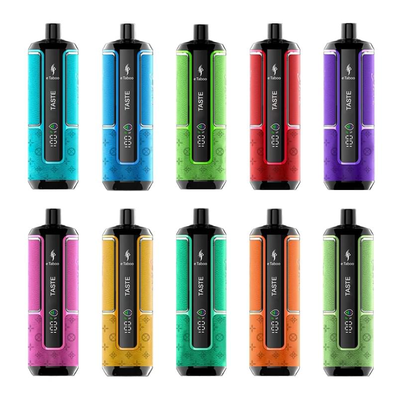 eTaboo disposable vapes, OEM/ODM is available. High quality.