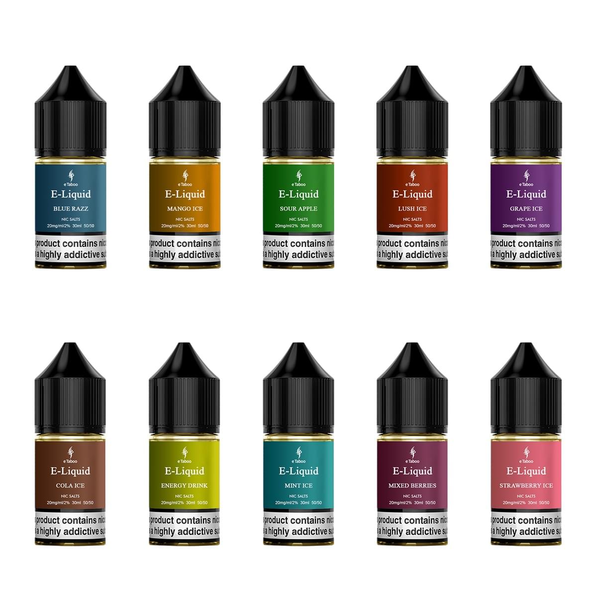 eTaboo disposable vapes, OEM/ODM is available. High quality.