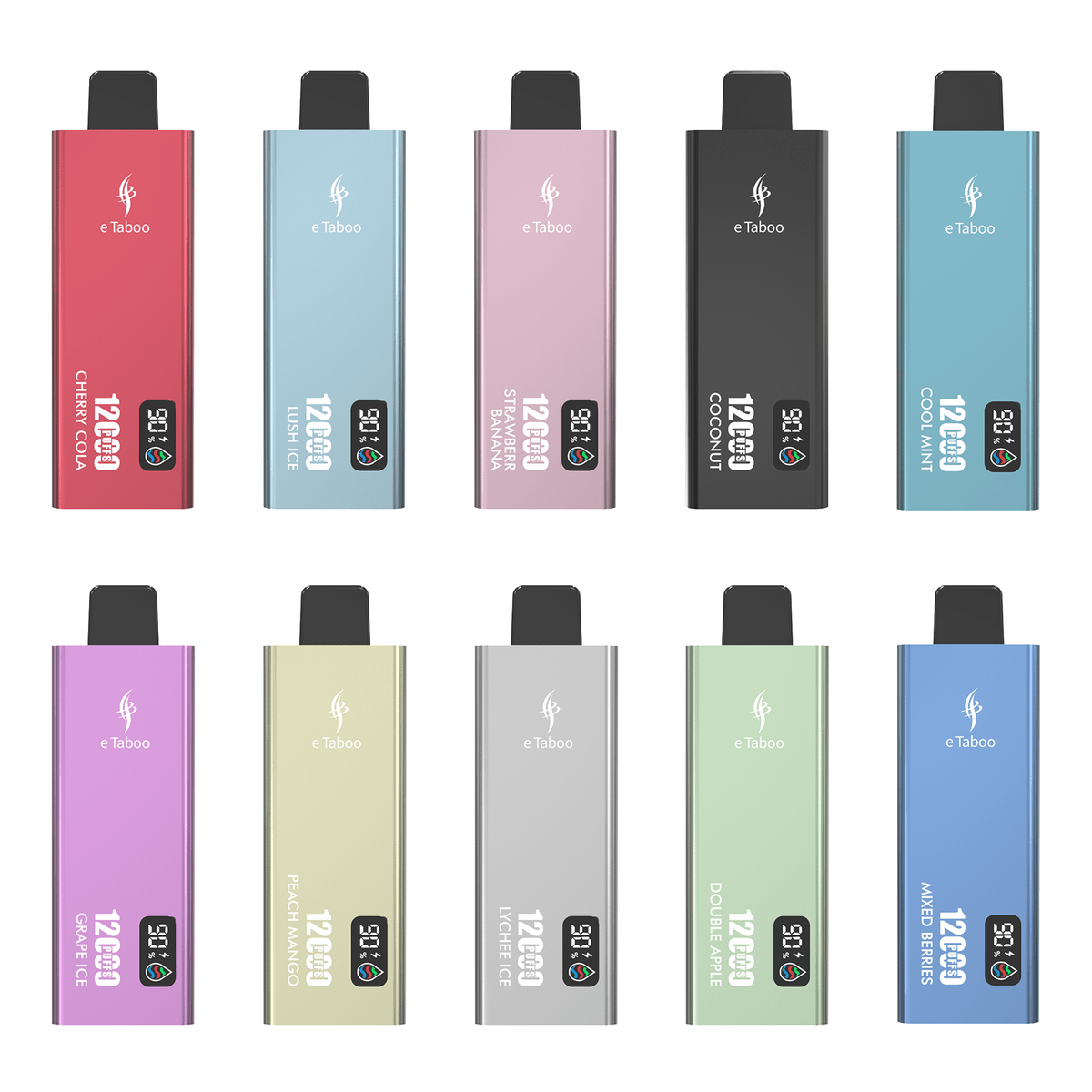 eTaboo disposable vapes, OEM/ODM is available. High quality.
