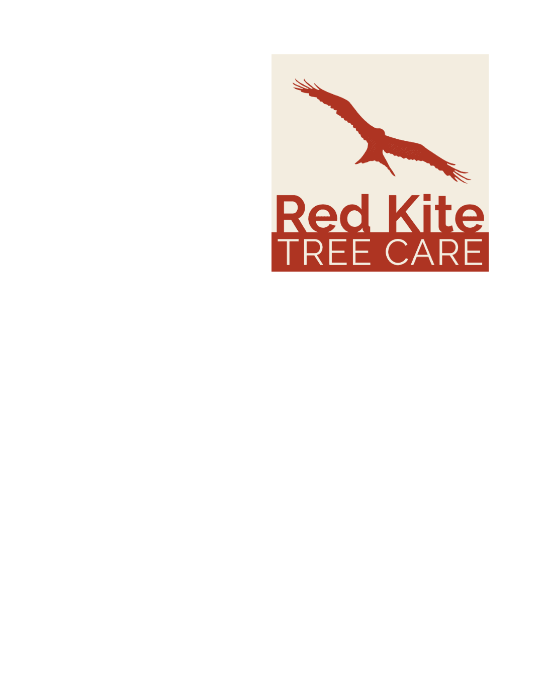 Red Kite Tree Care Logo Red Kite Tree Care Logo
