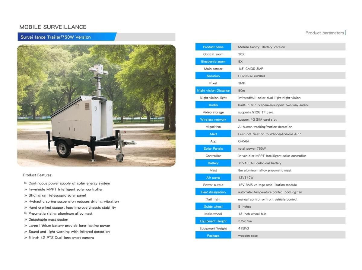 Solar Light Trailer