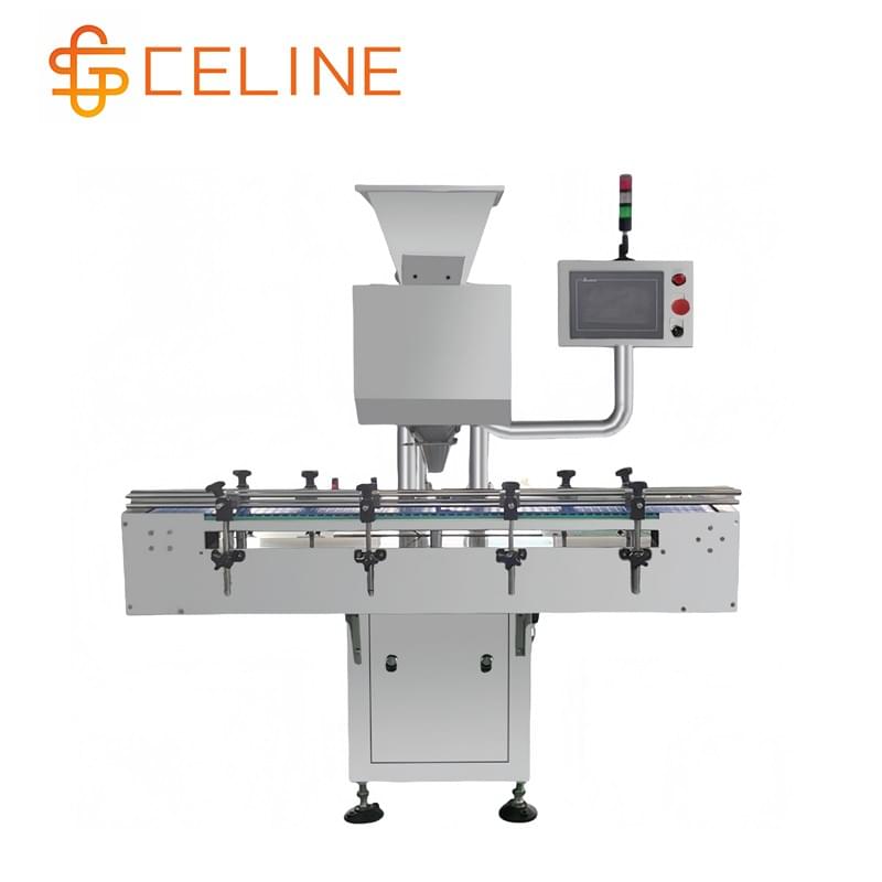 8 channel tablet counting filling machine