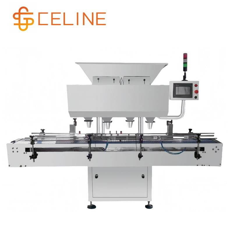 24 channel tablet capsule counting filling machine