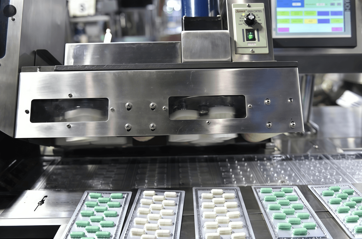 Maintenance of blister packing machine