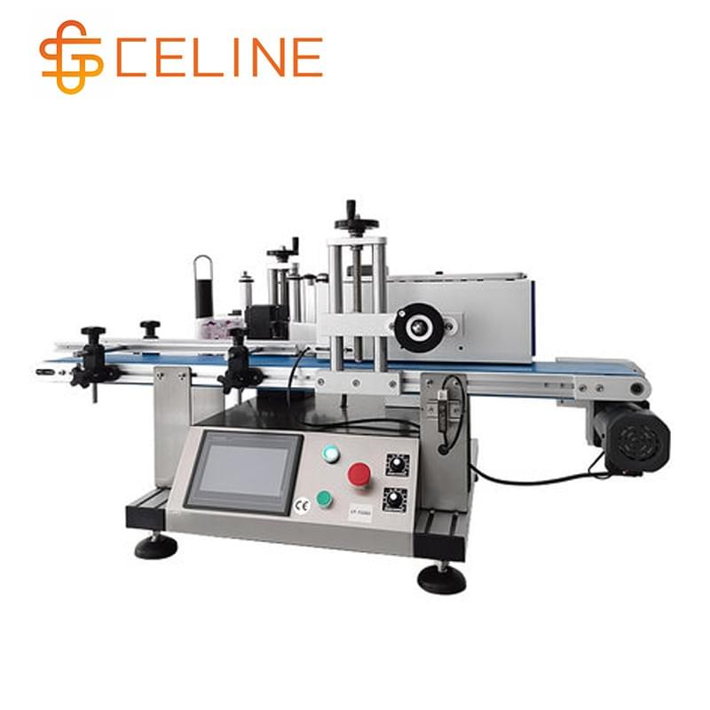 Small vertical desktop labeling machine