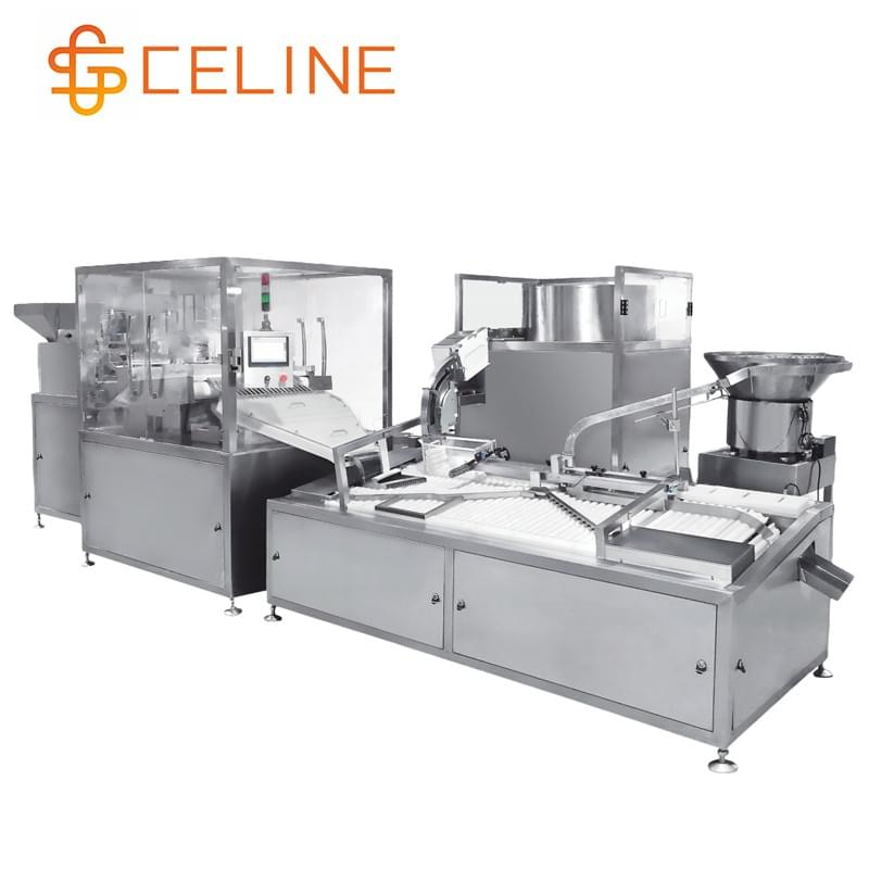 High Speed Effervescent Tablets Tube Counting Filling Machine