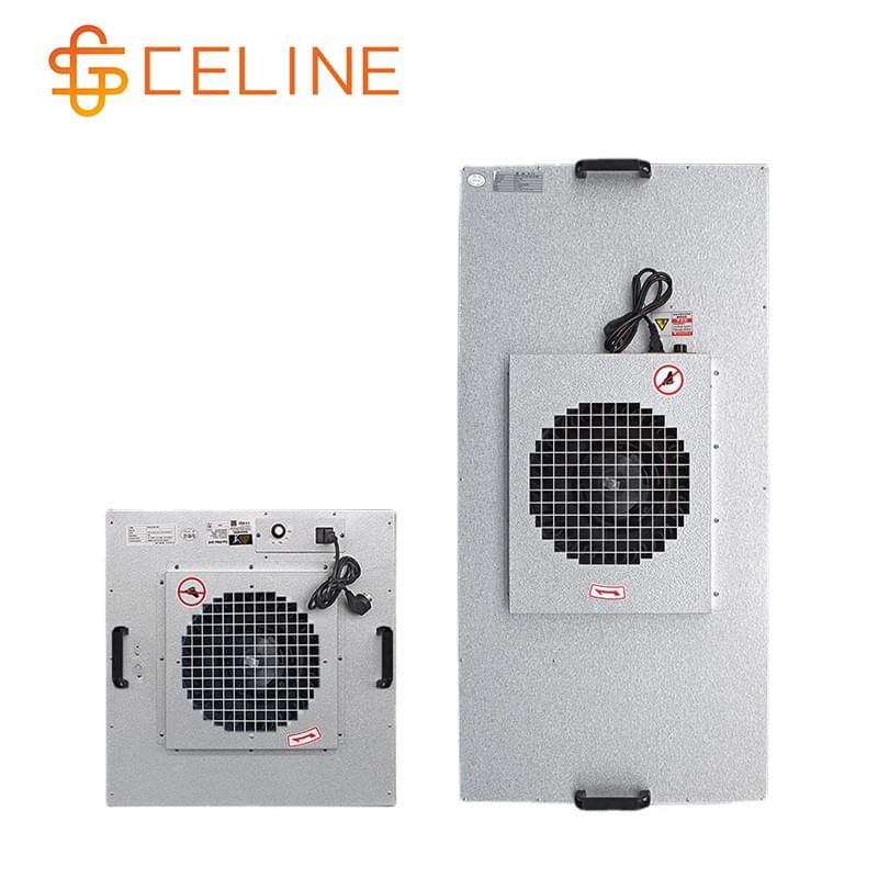 Electronic Cleanroom Fan Filter Unit (FFU) Uses HEPA Filters To Remove Airborne Contaminants