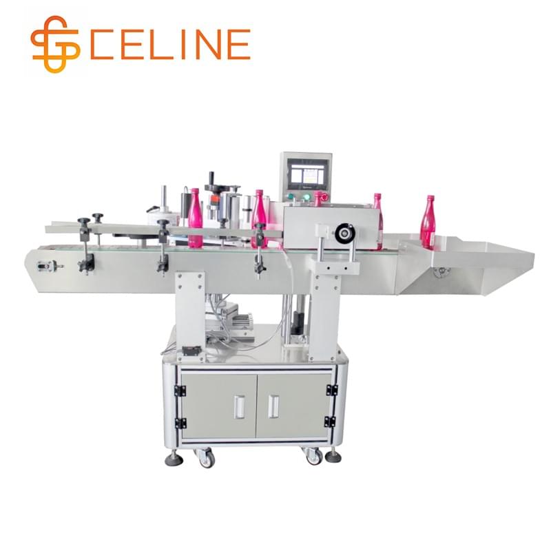Automatic round bottle labeling machine