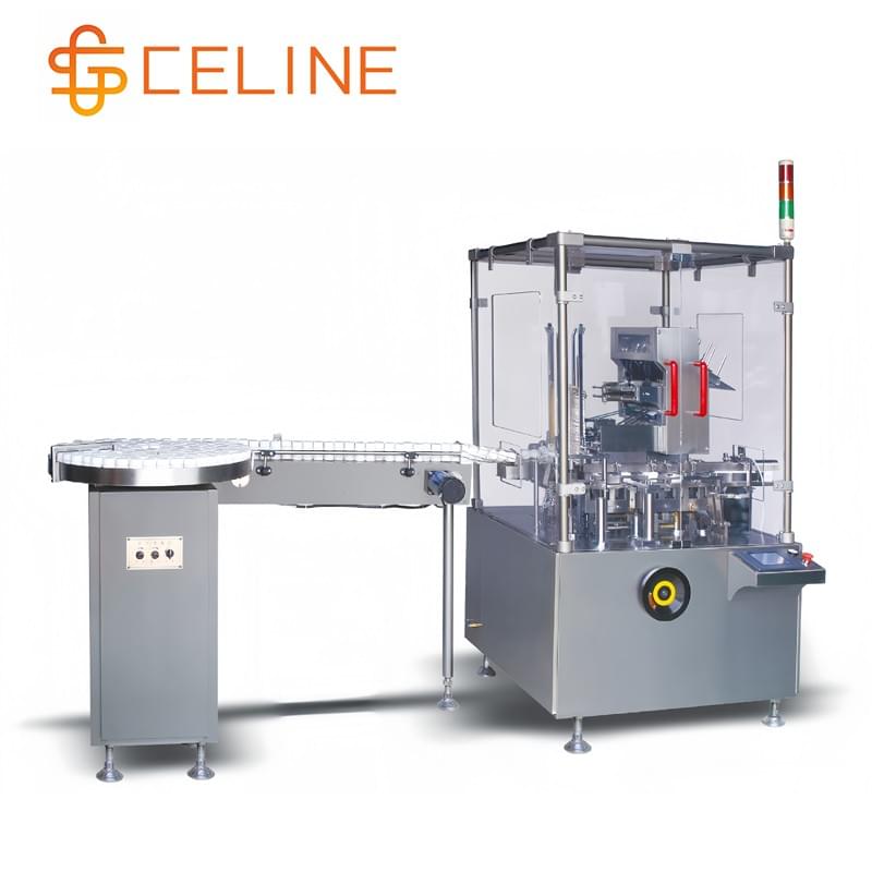 Vertical cartoning machine for bottle
