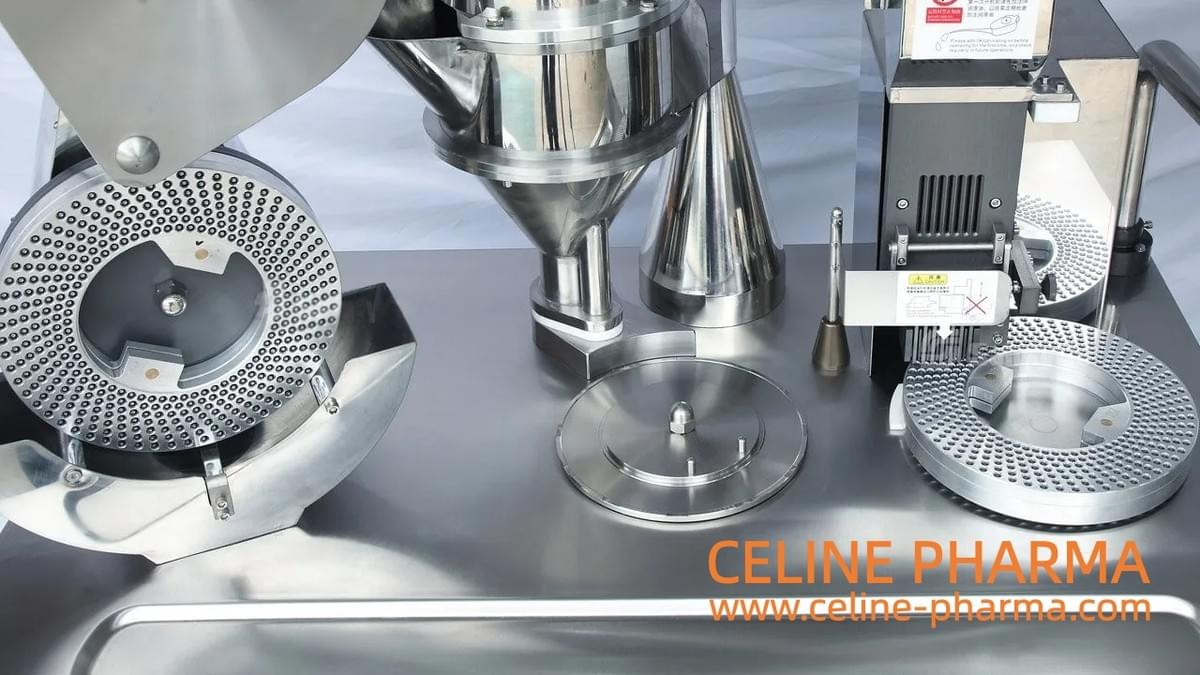 semi auto capsule filling machine
