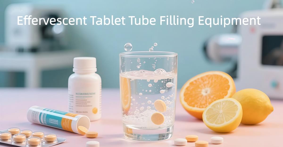 effervescent tablet tube filling machine