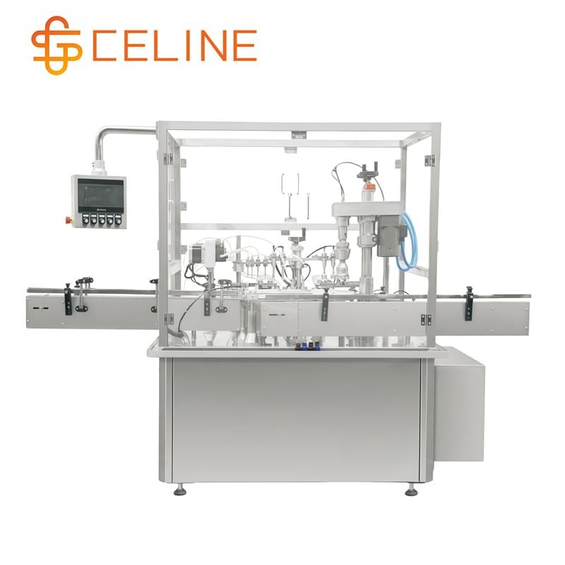 Syrup Filling Capping Machine for Metal Cap