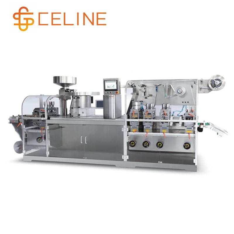 Cantilever Style Flat-Plate Blister Packing Machine