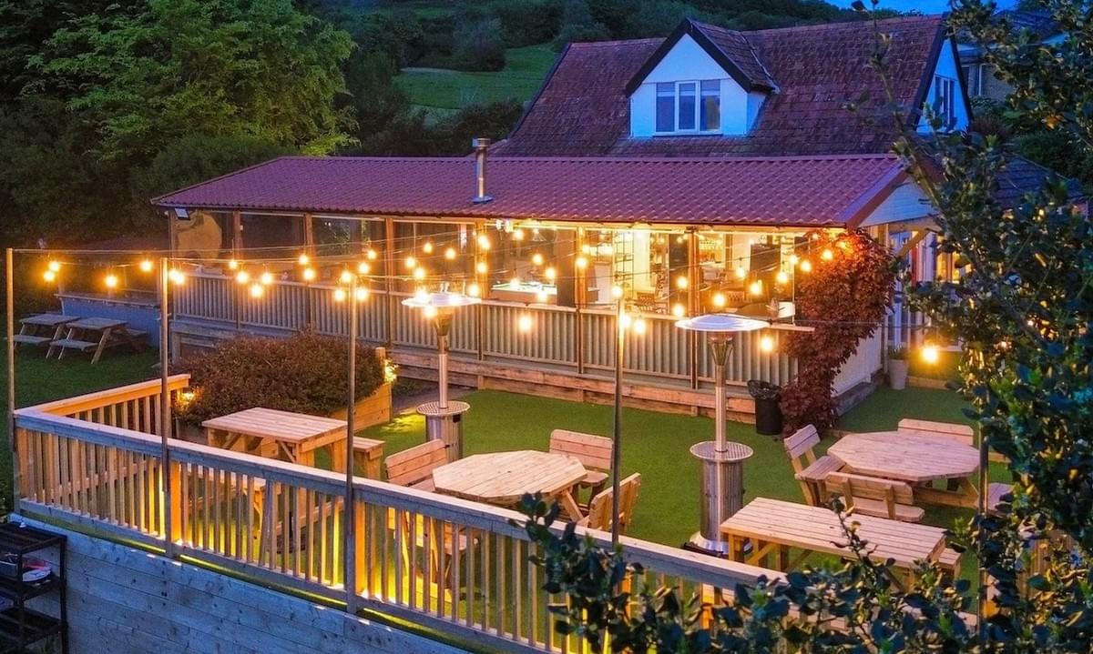 The Larkstone, a fantastic venue with sea views.