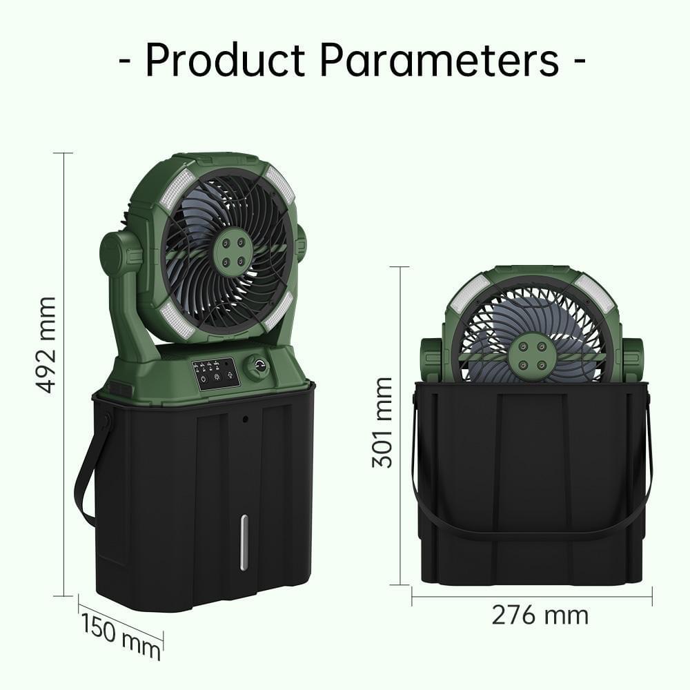 Rechargeable Misting Fan