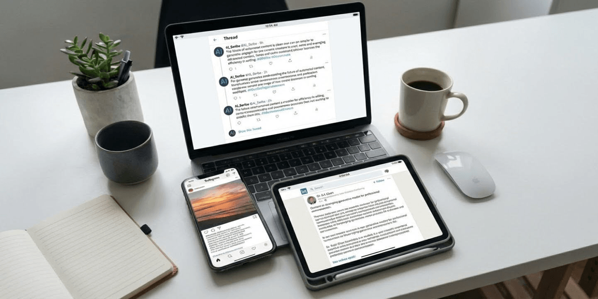 Illustration du contenu automatisé répétitif favorisant le « AI slop » dans les communications d’entreprise.