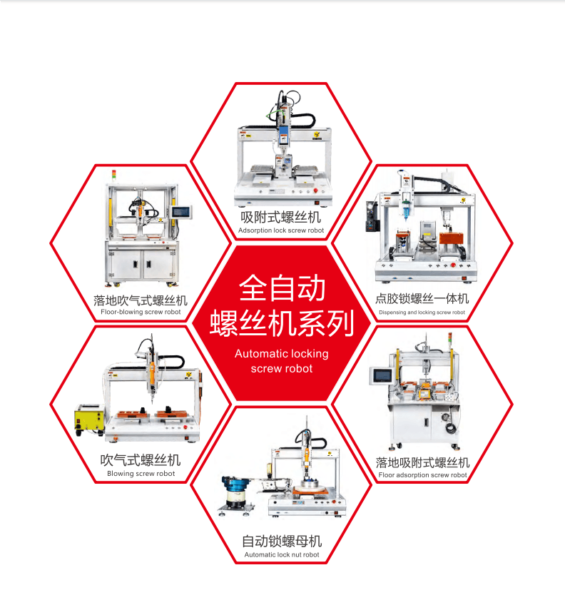 Robotic Screw Fastening/Locking Tool/Machine for Auto Parts/Car Accessories/Assembly/Production-Line