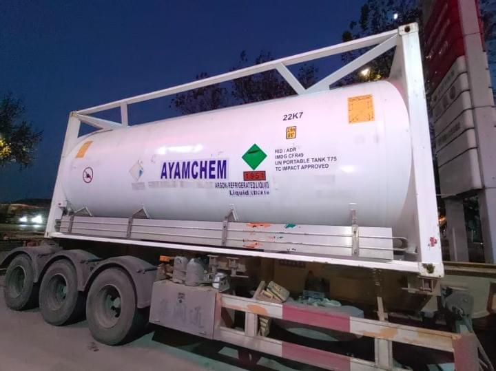 China Liquid Carbon Dioxide T75 ISO Tank container for Sale
