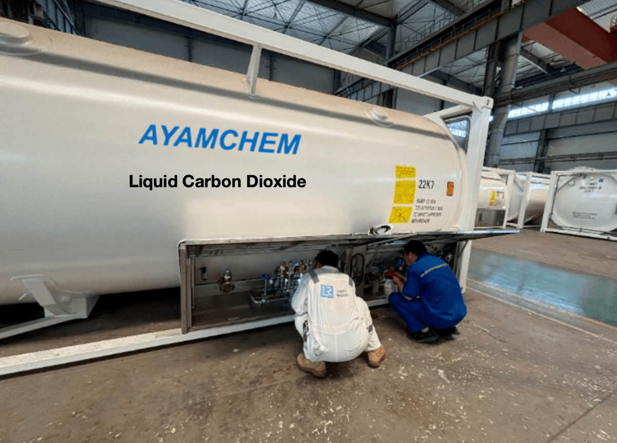 China Liquid Carbon Dioxide T75 ISO Tank container for Sale