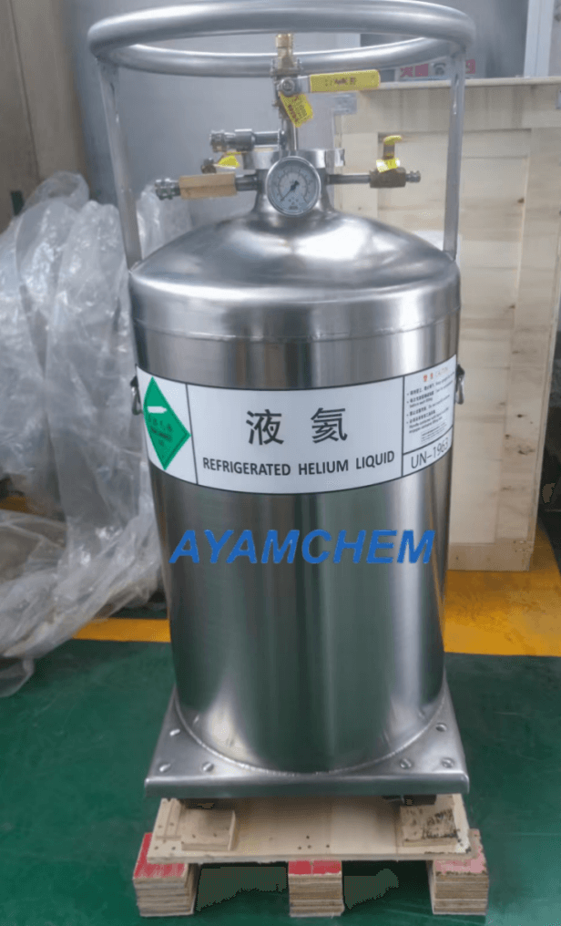 China Refrigerated Liquid Helium Dewar Supplier