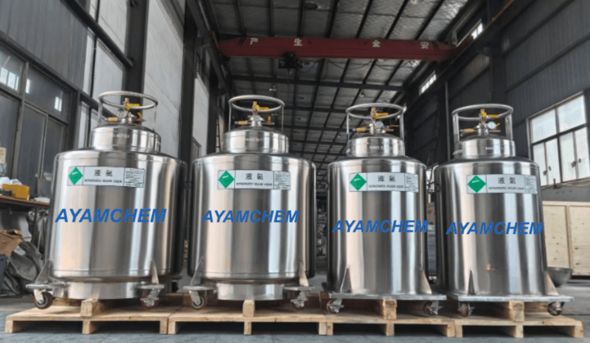 China Refrigerated Liquid Helium Dewar Supplier