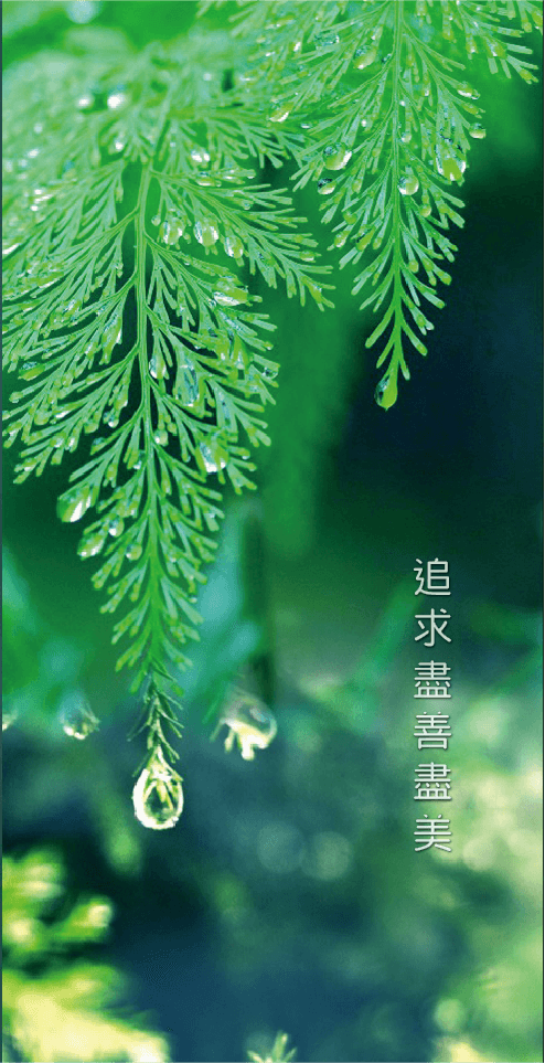 追求盡善盡美