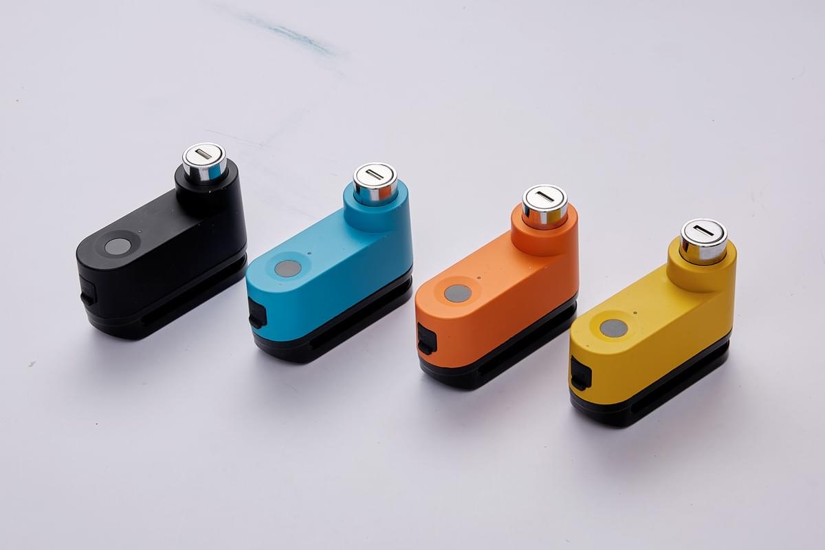 1416 Fingerprint Alarm Disc Lock