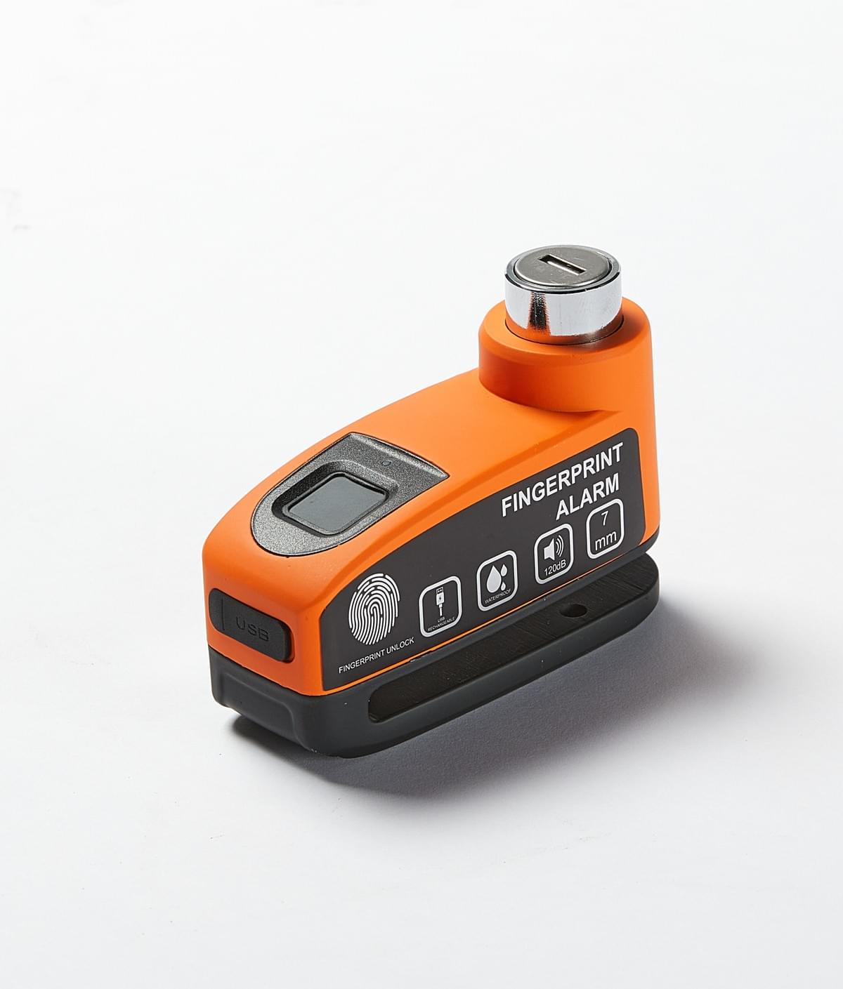 1408 Fingerprint Alarm Disc Lock