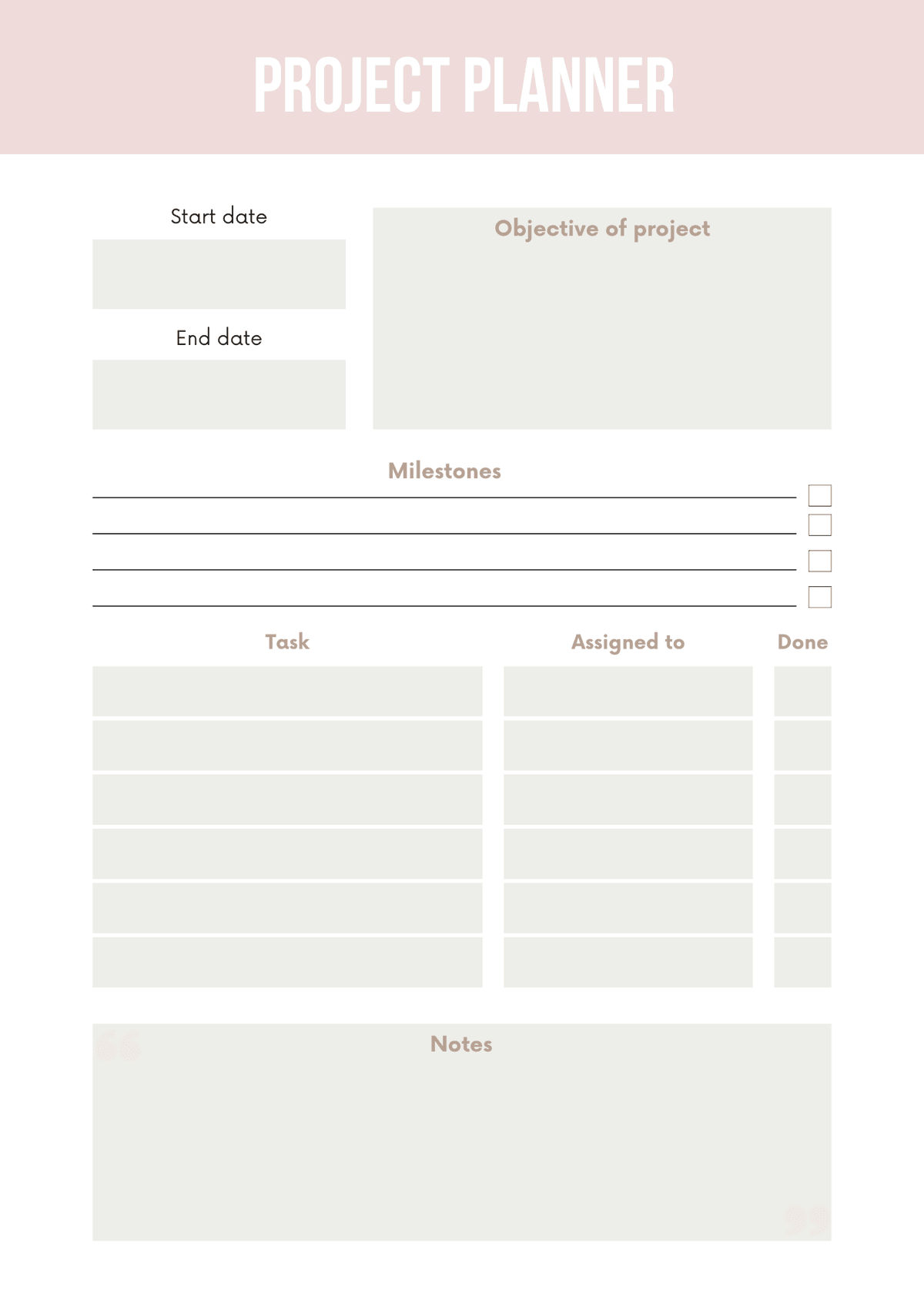 Productivity Workbook